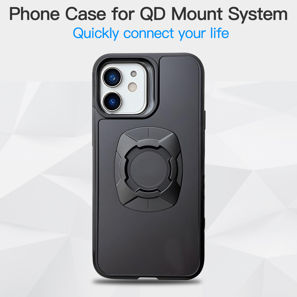 Twsitロック式スマホケースホルダー、バイク/自転車用iP - Phone Cases Quad Lock のレビューと価格
