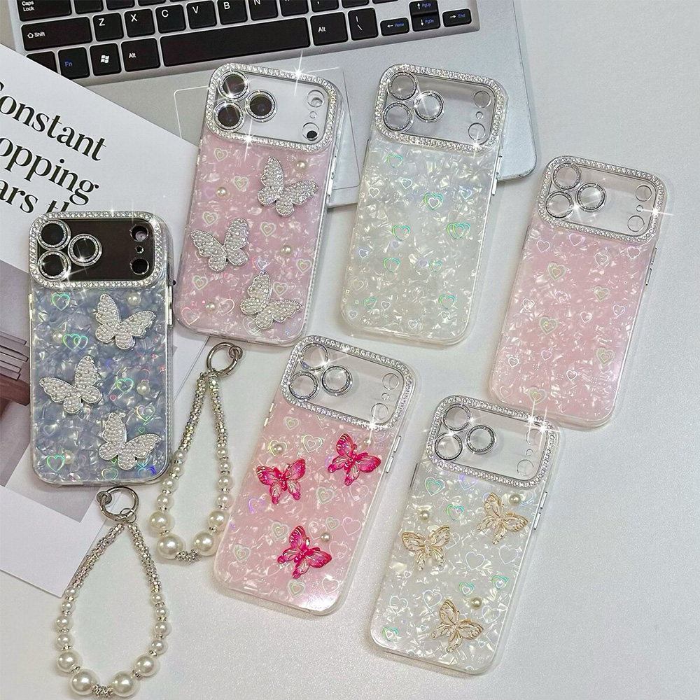 ハートグリッター携帯電話ケース Apple iPhone 1 - Phone Cases Best のレビューと価格