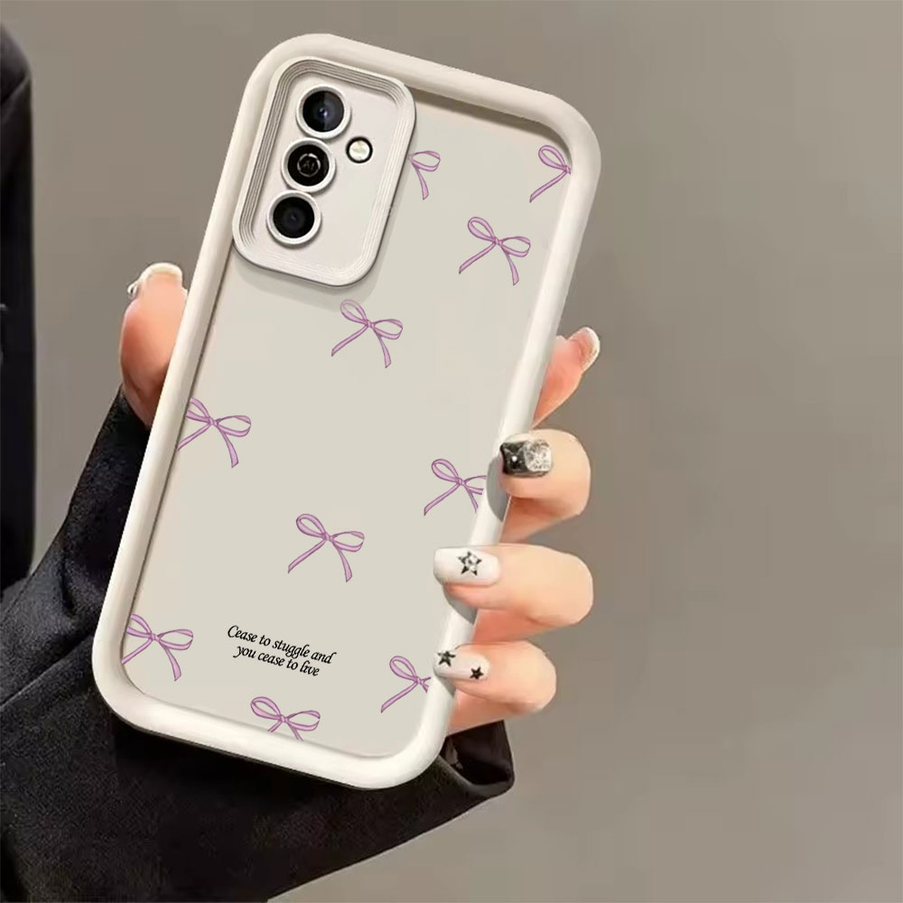 ピンクのリボン柄ソフトTPUスマホケース Samsung G - Phone Cases Samsung S25 のレビューと価格