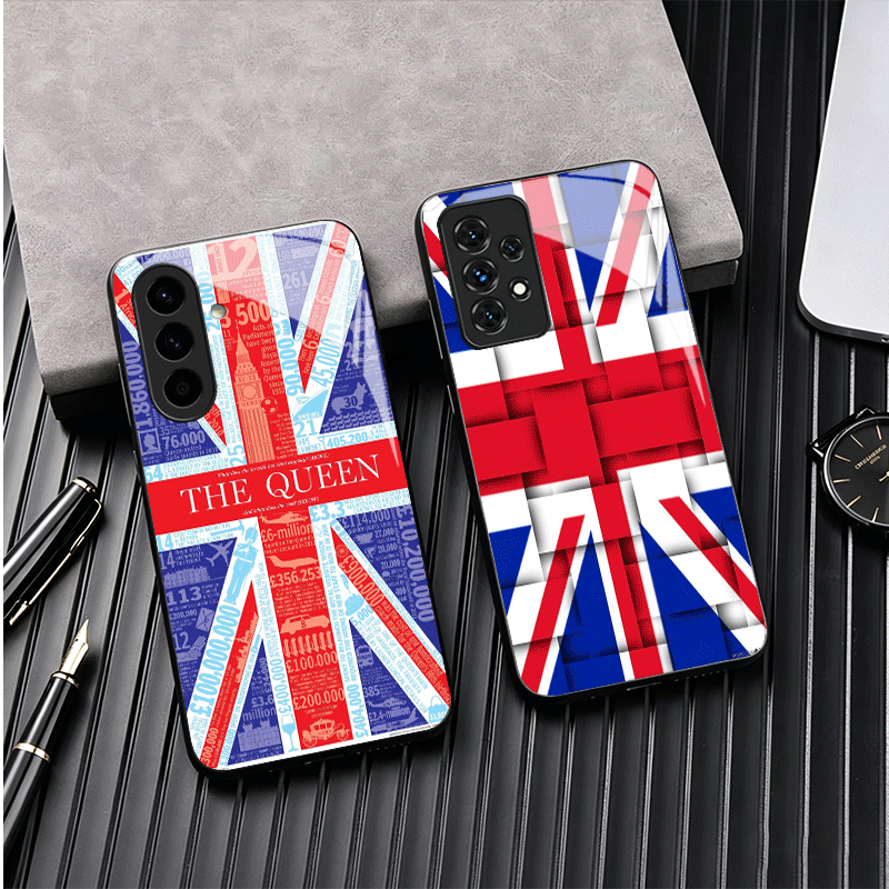 ユニオンジャック イギリス国旗 ガラス製スマホケース Sam - Phone Cases Uk Samsung のレビューと価格