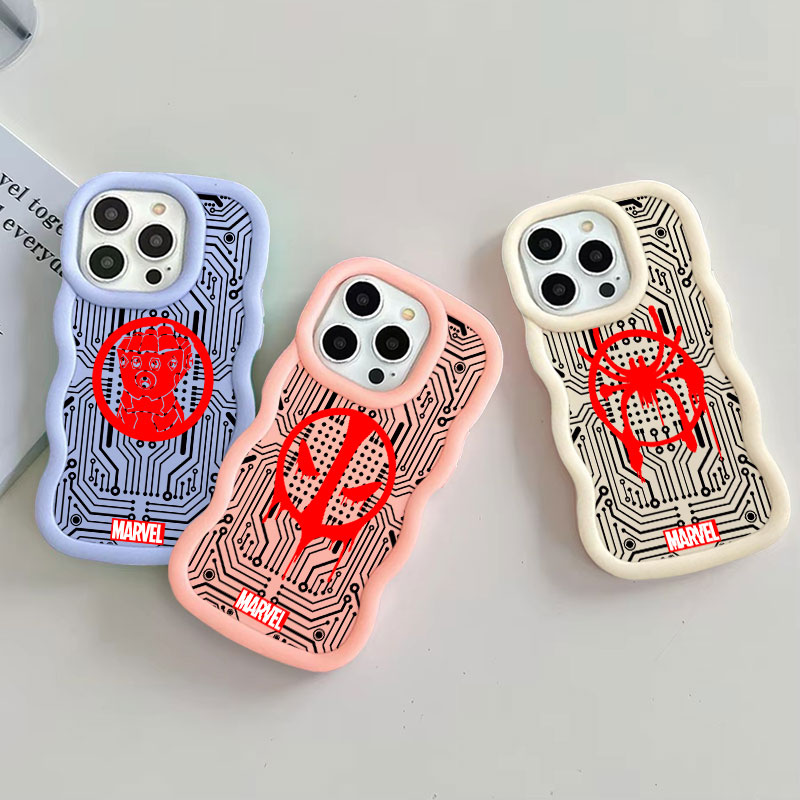 マーベル デッドプール スパイダーマン マイルズ・モラレス  - Phone Cases Men のレビューと価格