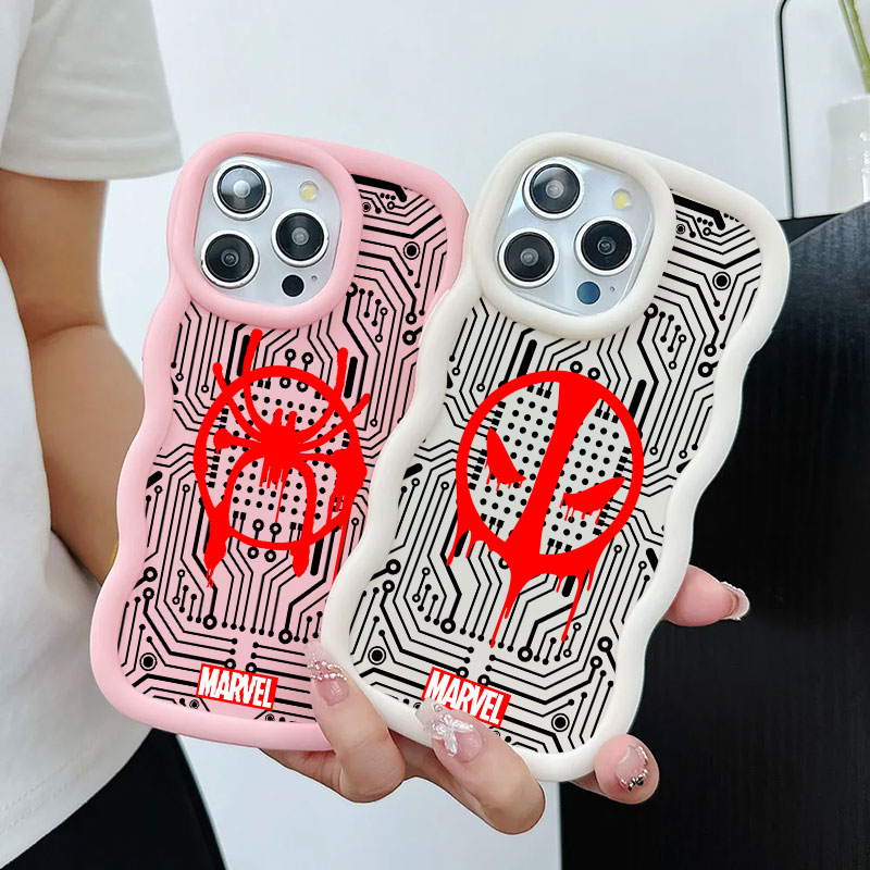 マーベル デッドプール スパイダーマン マイルズ・モラレス  - Phone Cases Men のレビューと価格