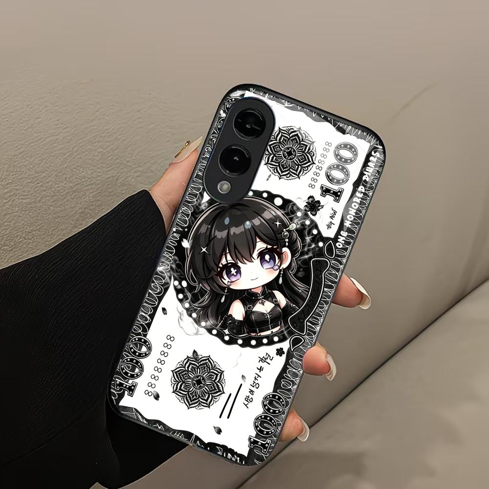 漫画の女の子のデザインの紙幣型スマホケース S26 Ultr - Phone Cases Quad Lock のレビューと価格