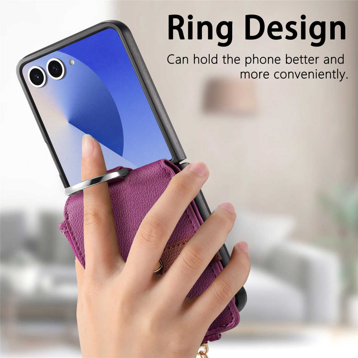 Samsung Galaxy Z Flip 8 7 6 5  - Phone Cases That Hold Cards のレビューと価格