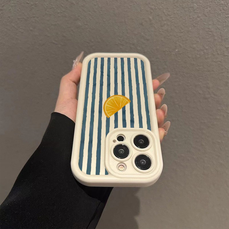 ストライプレモン柄スマホケース iPhone 17 16 1 - Phone Cases Xs のレビューと価格