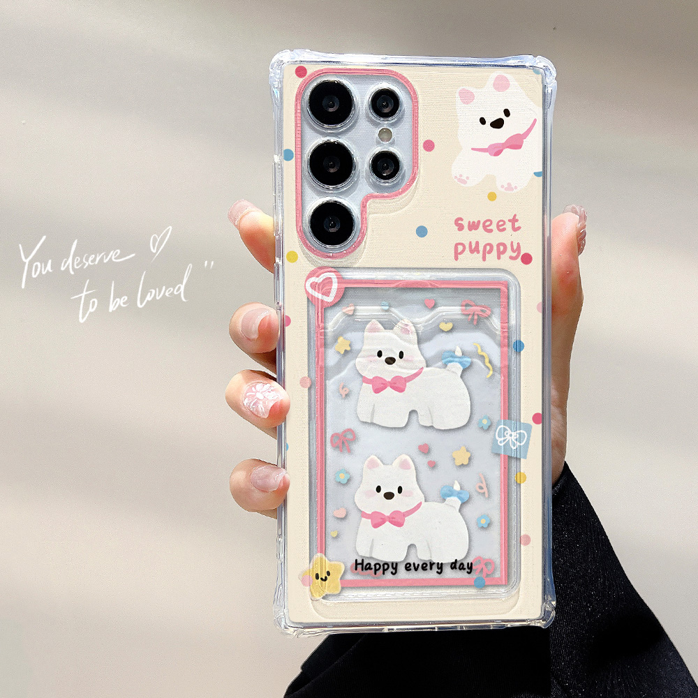 カードホルダー付きアニマル柄スマホケース Samsung G - Phone Cases That Hold Cards のレビューと価格