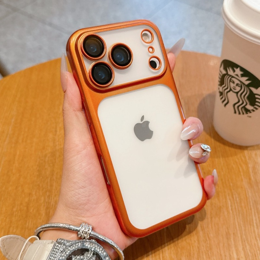 高級マットクリアメッキケース iPhone 17 Pro 1 - Phone Cases Men のレビューと価格