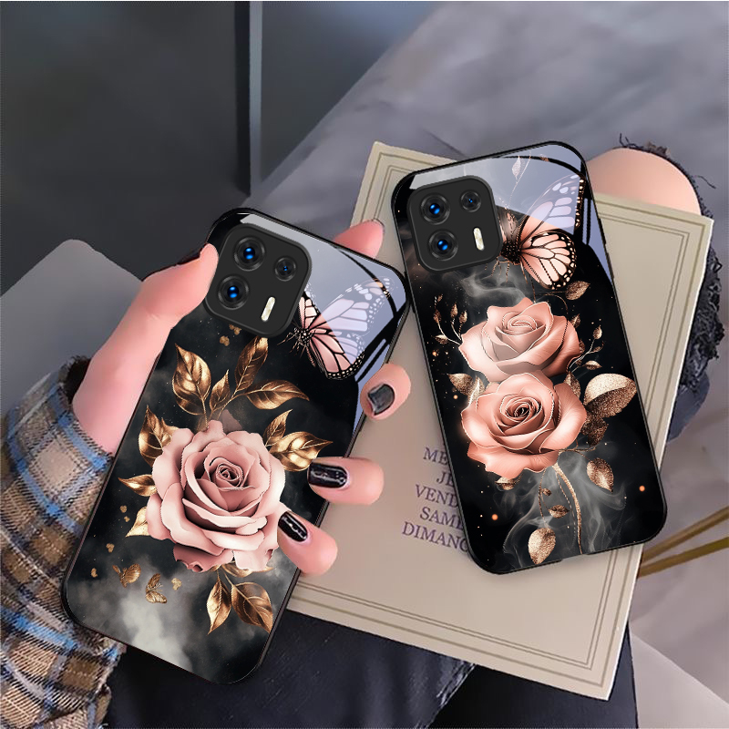 蝶々愛ピンクローズ Motorola Moto G14 24 - Phone Cases Motorola のレビューと価格