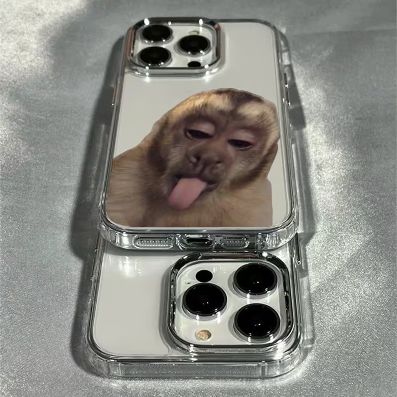 舌を突き出す猿のスマホケース iPhone 17 Air 1 - Phone Cases Best のレビューと価格