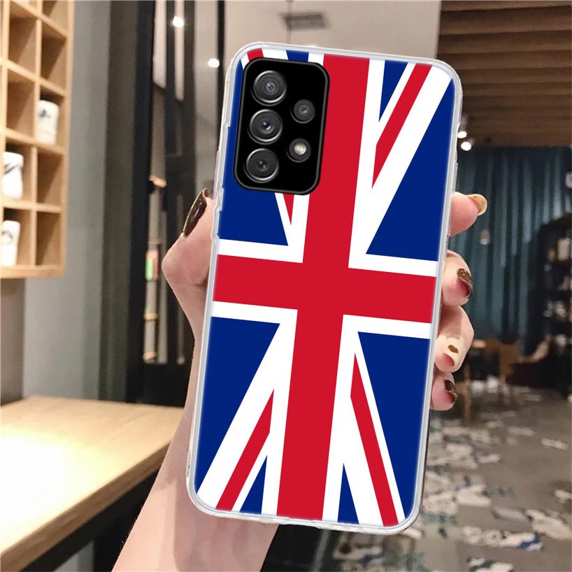 Union Jack England UK Flag Sil - Phone Cases Uk Samsung のレビューと価格