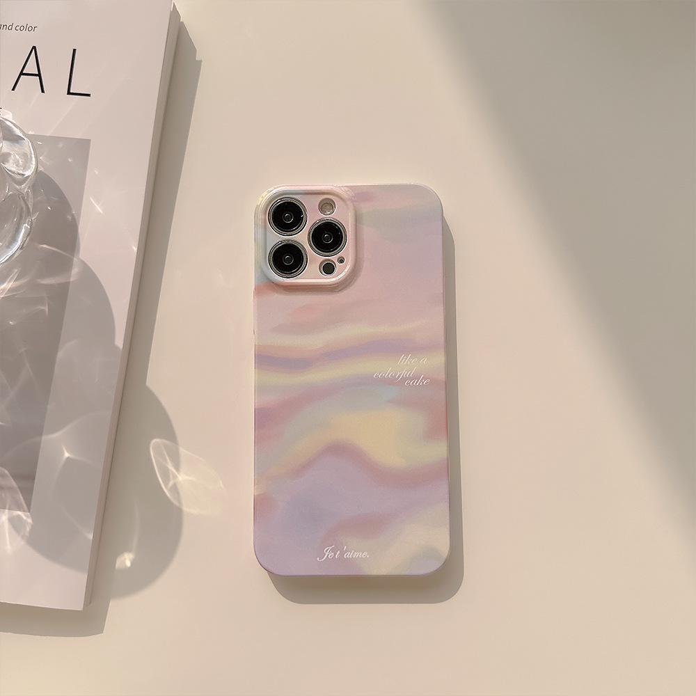 高級グラデーション抽象柄スマホケース iPhone 17 A - Phone Cases Best のレビューと価格