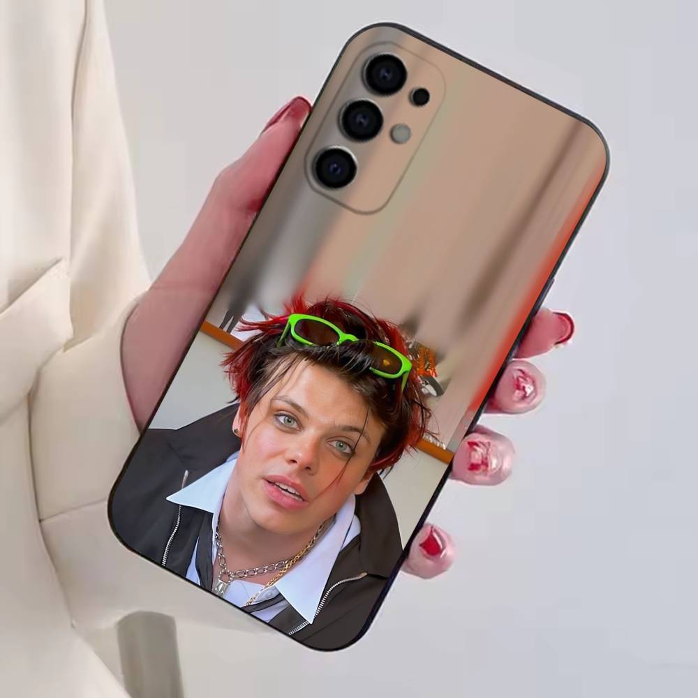 英国歌手Yungbludのスマホケース、ブラックシリコンソフ - Phone Cases Uk Samsung のレビューと価格