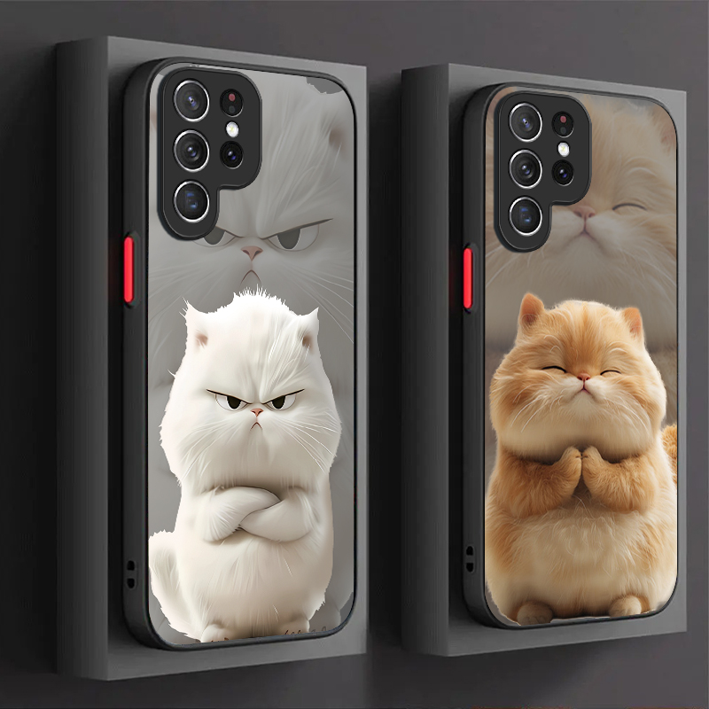 怒れる猫のカップルスタイルケース Samsung Galax - Phone Cases For Samsung S21 5G のレビューと価格