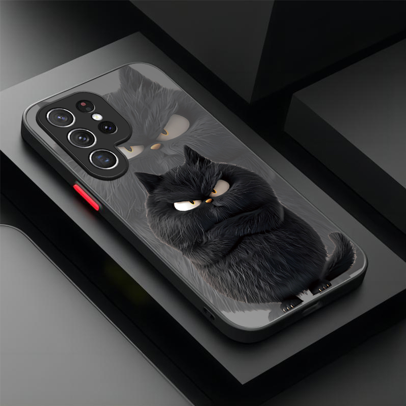 怒れる猫のカップルスタイルケース Samsung Galax - Phone Cases For Samsung S21 5G のレビューと価格