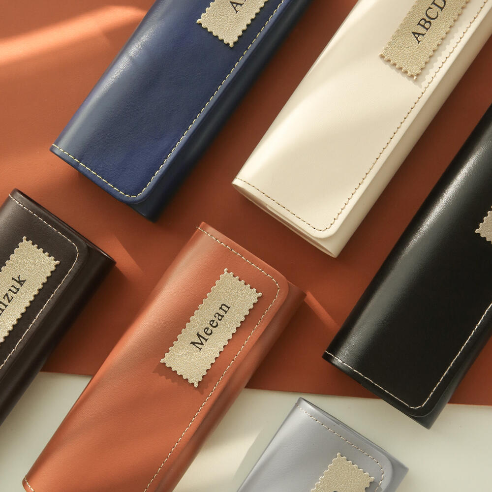 パーソナライズされたカスタム名レザータグ眼鏡ケースソフト P - Monogram Custom Case のレビューと価格