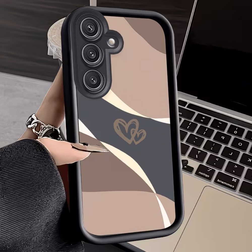 素敵なハート柄耐衝撃ソフトTPUスマホケース Samsung - Phone Cases For Samsung S21 5G のレビューと価格