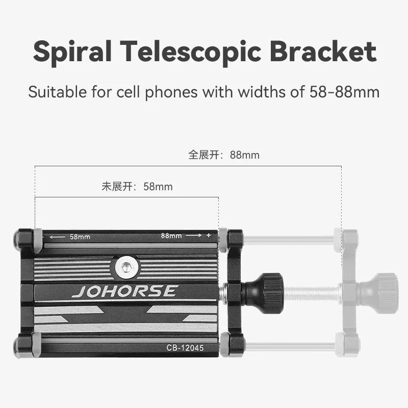CNCアルミ製四爪式スマホホルダー、デリバリーライダー用Eバ - Phone Cases Quick Delivery のレビューと価格