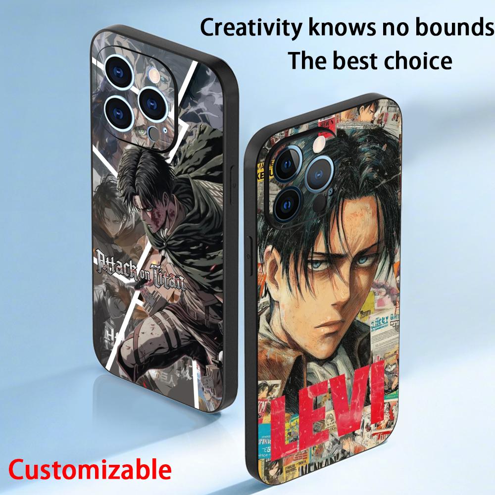 リヴァイ・アッカーマン クールなアニメ男性柄 iPhoneケ - Phone Cases Men のレビューと価格