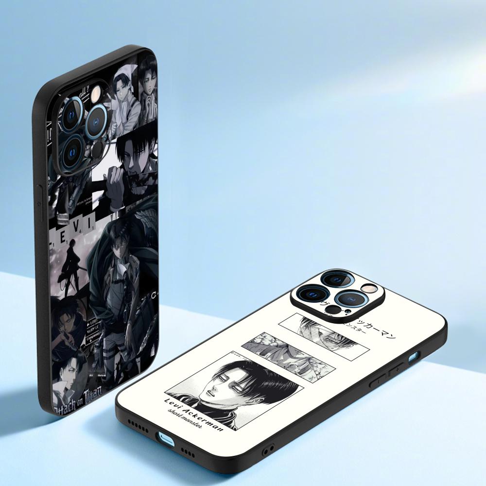 リヴァイ・アッカーマン クールなアニメ男性柄 iPhoneケ - Phone Cases Men のレビューと価格