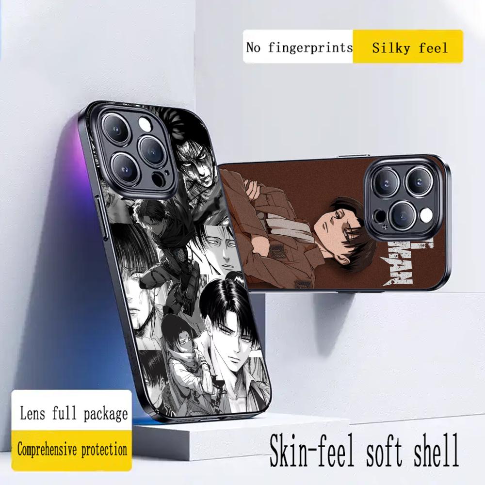 リヴァイ・アッカーマン クールなアニメ男性柄 iPhoneケ - Phone Cases Men のレビューと価格