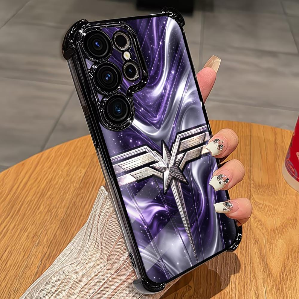 紫の宇宙星柄スマホケース S26 Ultraケース 폰케이스 - Phone Cases Quad Lock のレビューと価格