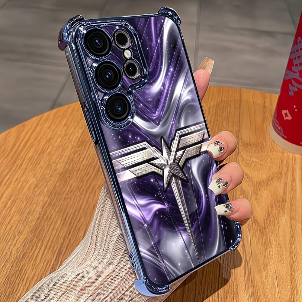 紫の宇宙星柄スマホケース S26 Ultraケース 폰케이스 - Phone Cases Quad Lock のレビューと価格