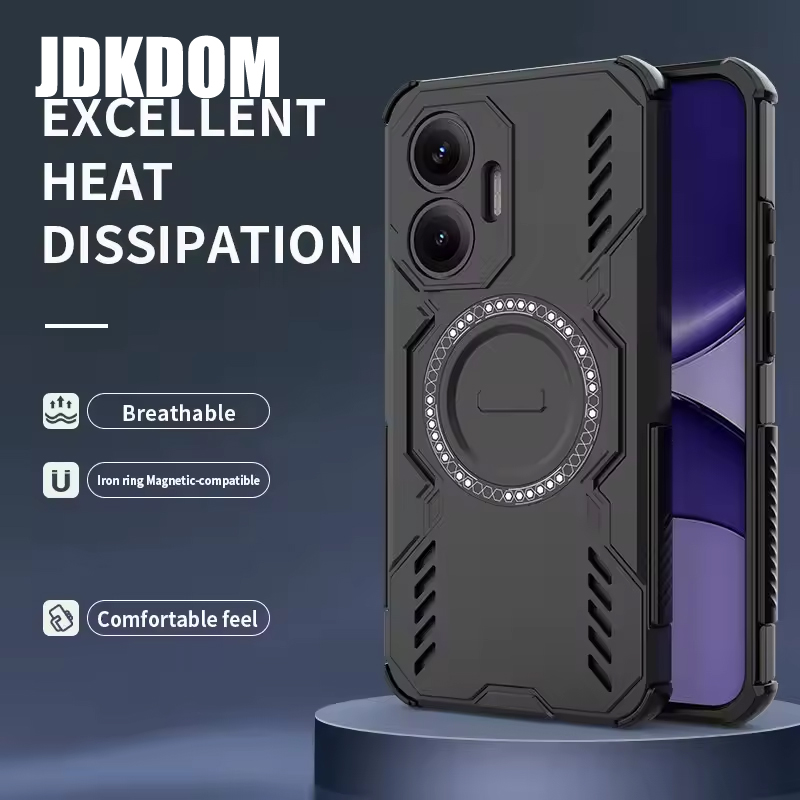 JDKDOM耐衝撃放熱磁気電話ケース Xiaomi POCO - Heat Dissipation Case のレビューと価格