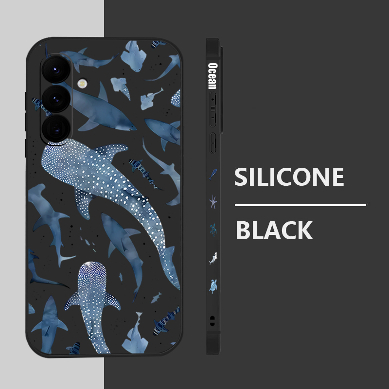 クジラ柄のランヤードケース Samsung Galaxy A - Phone Cases Samsung A14 のレビューと価格