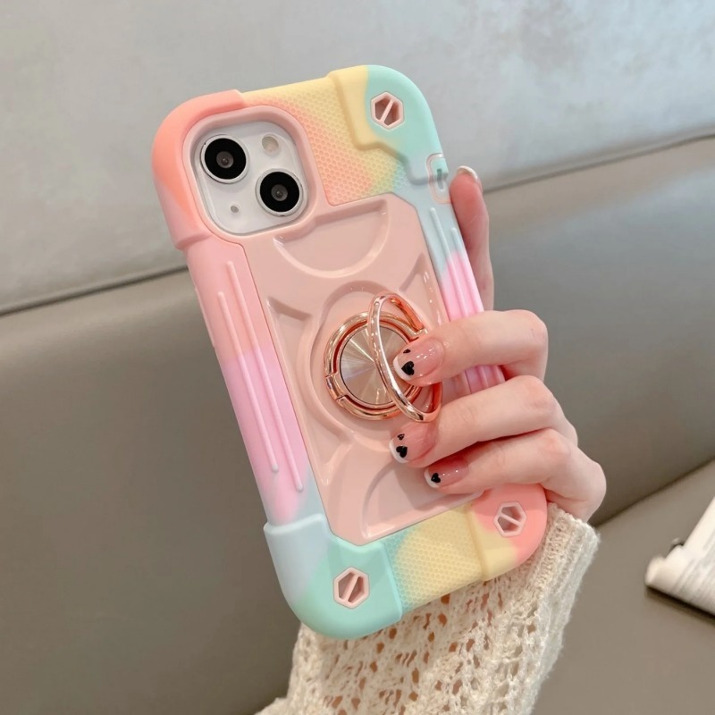 高級耐衝撃リングホルダー付きランヤードケース iPhone  - Phone Cases Heavy Duty のレビューと価格