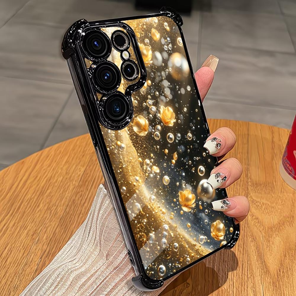 プレミアムゴールデンフラワー携帯ケース s26 ultraケ - Phone Cases Quad Lock のレビューと価格