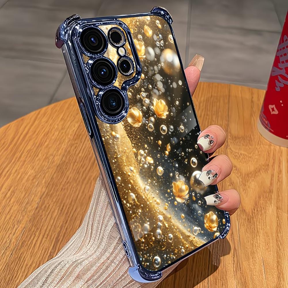 プレミアムゴールデンフラワー携帯ケース s26 ultraケ - Phone Cases Quad Lock のレビューと価格