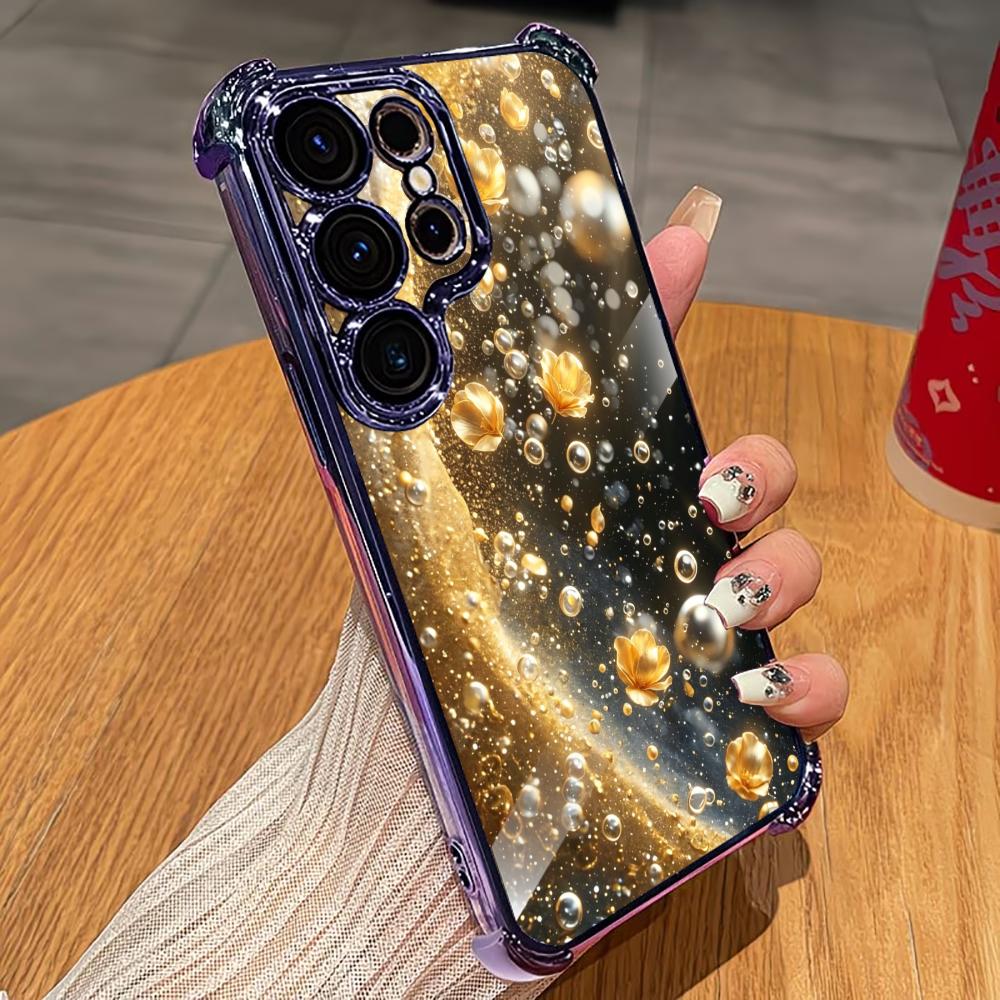プレミアムゴールデンフラワー携帯ケース s26 ultraケ - Phone Cases Quad Lock のレビューと価格