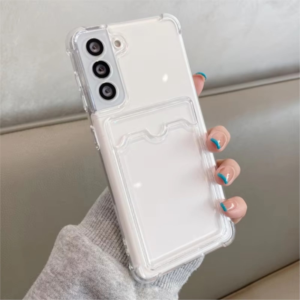 クリアシリコンカードスロットホルダー付きスマホケース Sam - Phone Cases That Hold Cards のレビューと価格
