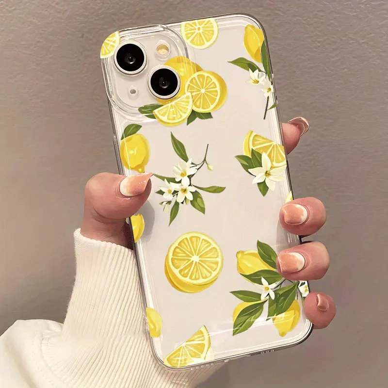 サマーフルーツレモンフラワークリアスマホケース Samsun - Phone Cases Samsung S25 のレビューと価格