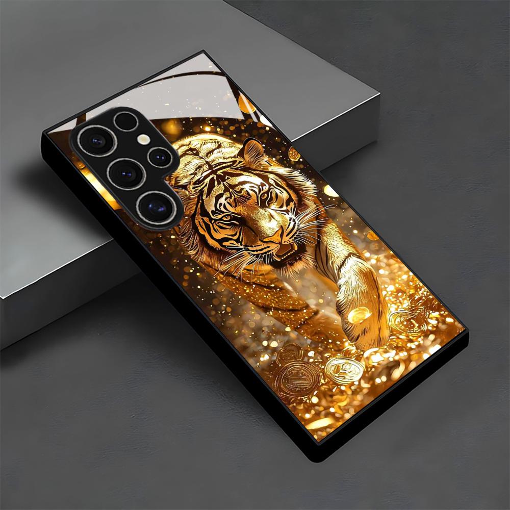 虎柄ガラス製スマホケース Samsung Galaxy S2 - Phone Cases For Samsung S21 5G のレビューと価格