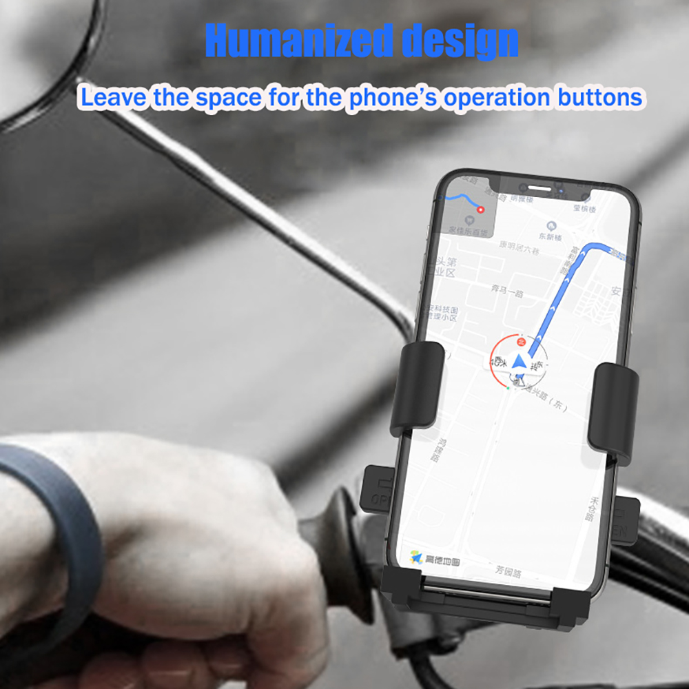 オートバイ電話マウント電動自転車ホルダーハンドルバークリップ - Phone Cases Quick Delivery のレビューと価格