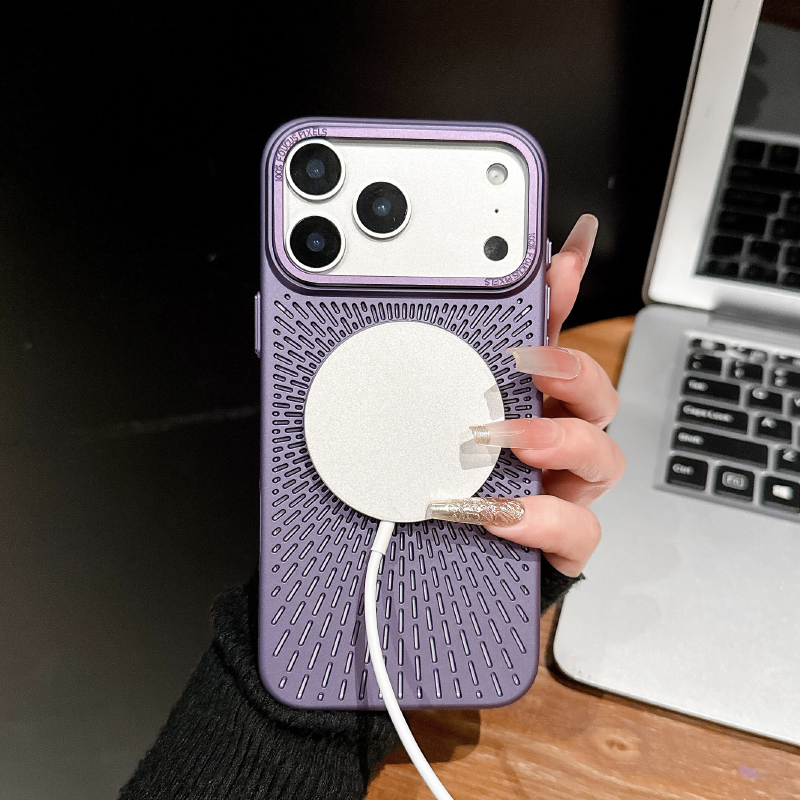 MagSafe対応 磁気ワイヤレス充電対応 iPhoneケー - Heat Dissipation Case のレビューと価格