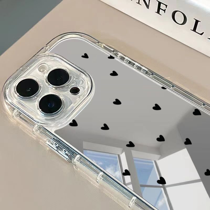フルスクリーンハート柄スマホケース iPhone 17 16 - Phone Cases Best のレビューと価格