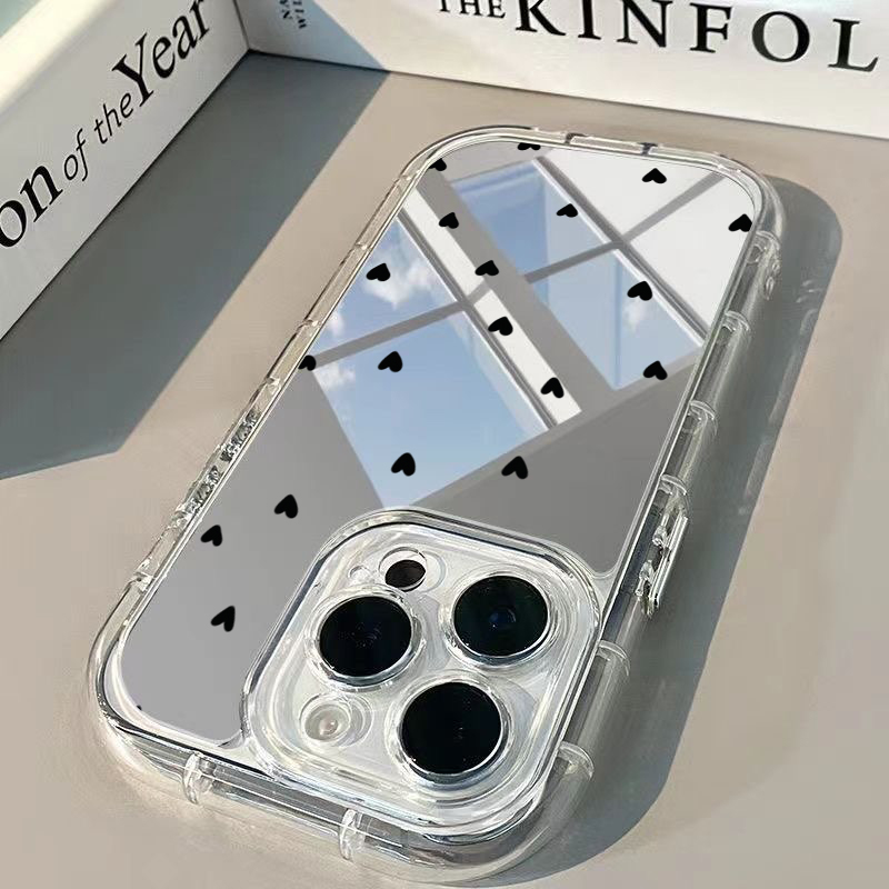 フルスクリーンハート柄スマホケース iPhone 17 16 - Phone Cases Best のレビューと価格