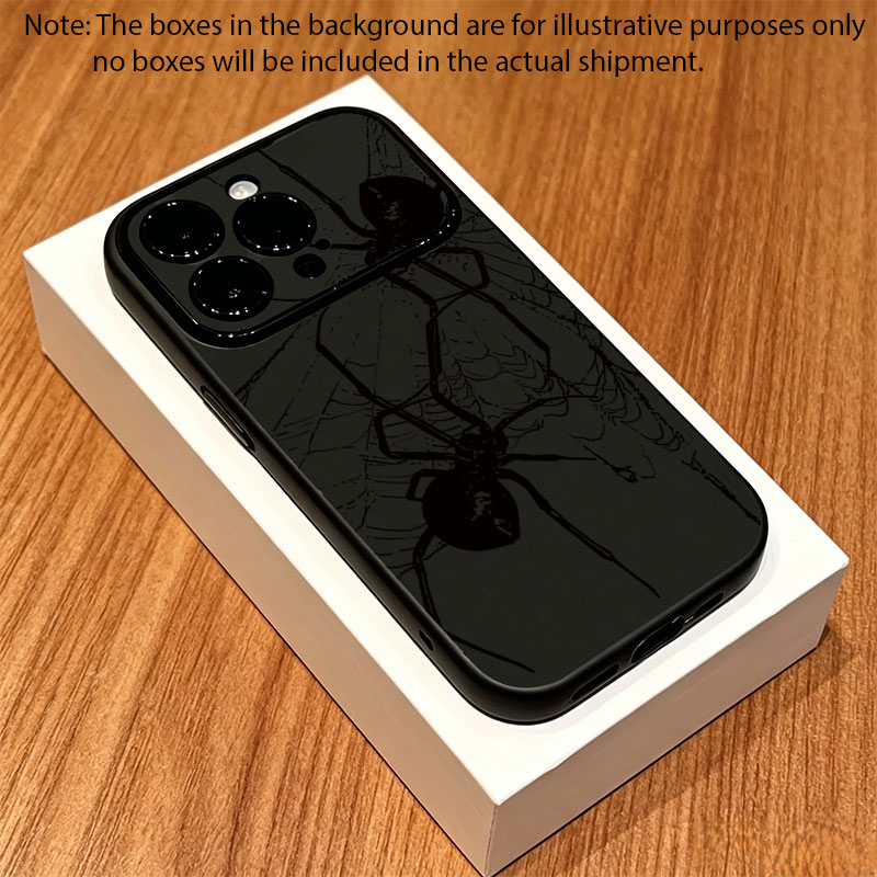 クールな黒蜘蛛柄のiPhoneケース iPhone 11 1 - Phone Cases Xs のレビューと価格