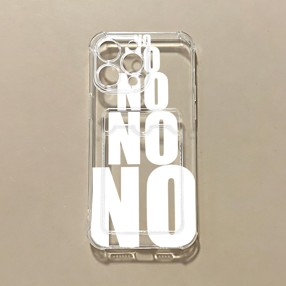 レター「Yes And NO SWAGS」カードホルダー付き - Phone Cases That Hold Cards のレビューと価格